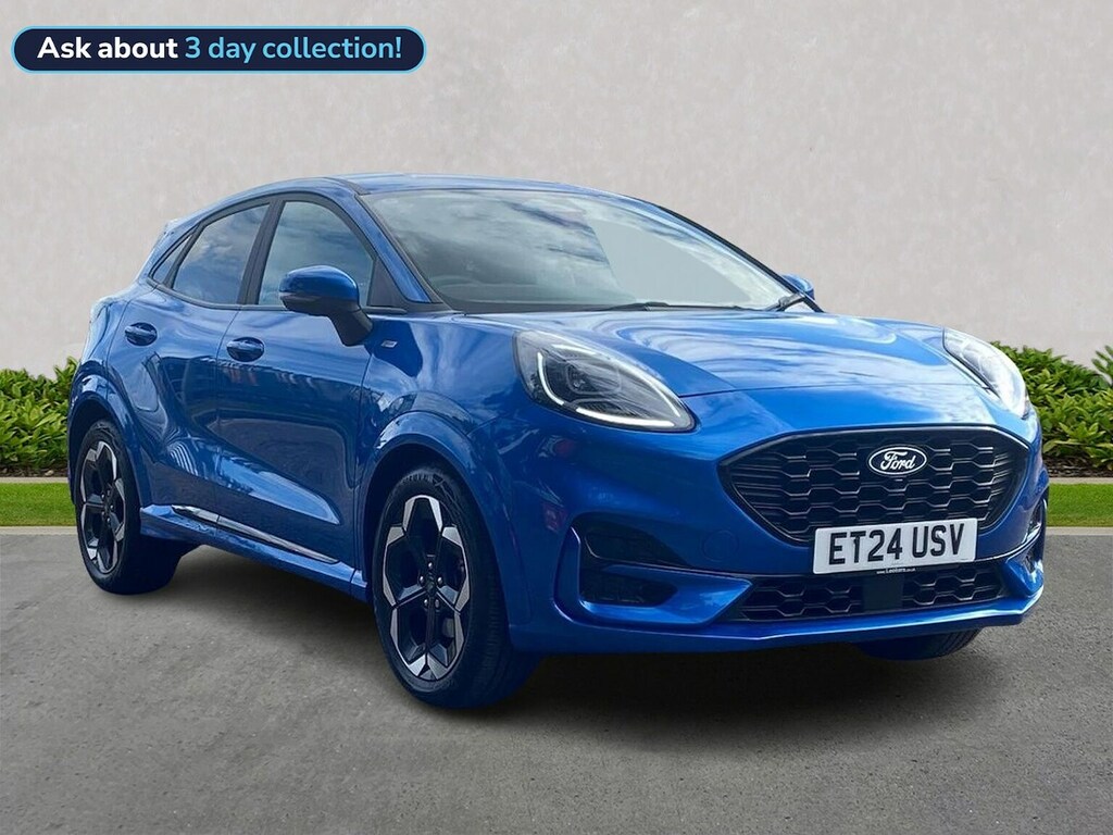 Ford Puma 1.0T Ecoboost Mhev St-line X Suv Hybrid Blue