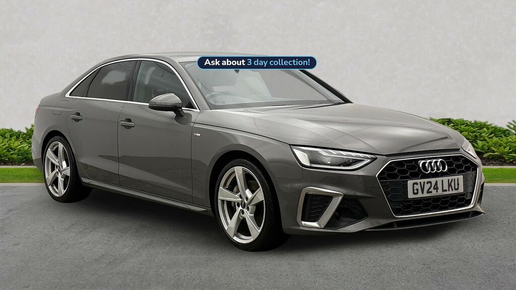 Audi A4 2.0 Tfsi 40 S Line Saloon S Tronic Euro Grey