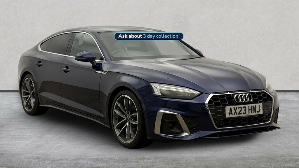 Audi A5 2.0 Tdi 35 S Line Sportback S Tronic Eu Blue