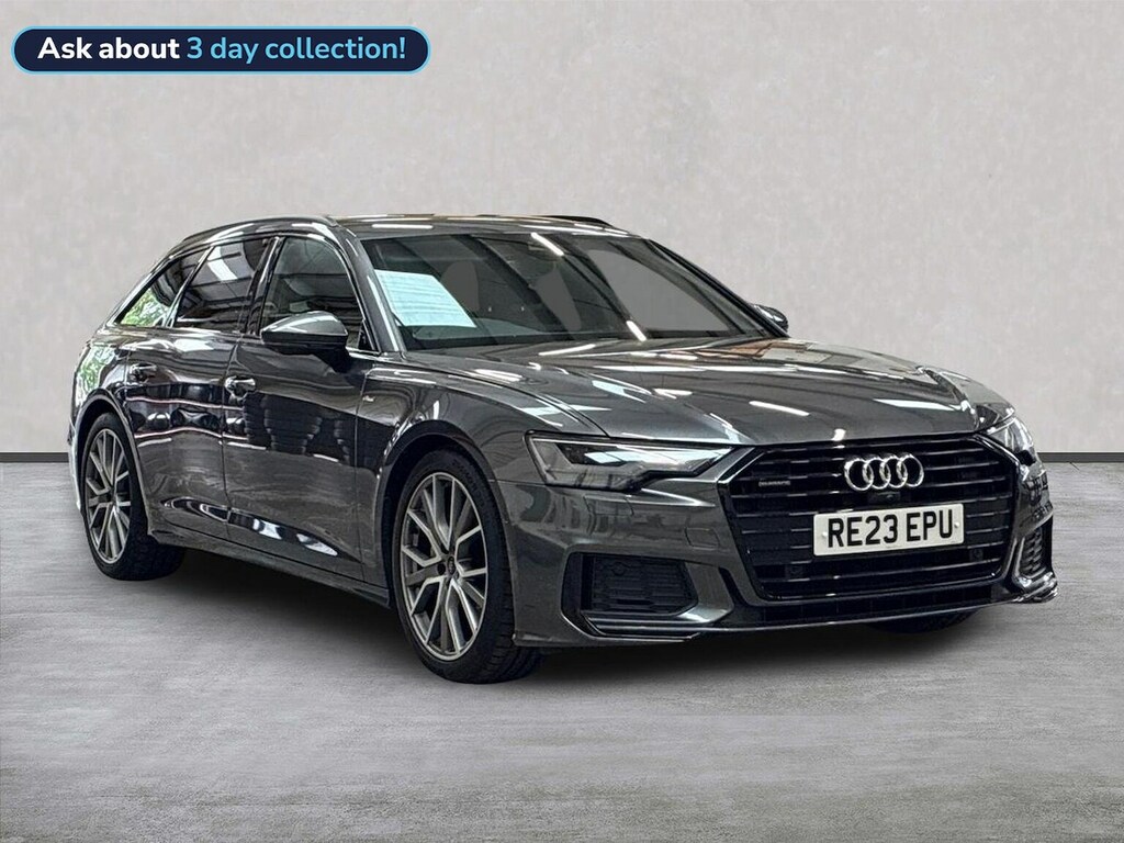 Audi A6 40 Tdi Quattro Black Edition S Tronic Cs Grey
