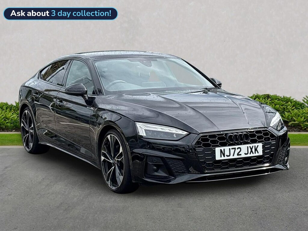 Audi A5 2.0 Tfsi 40 Black Edition Sportback S T Black