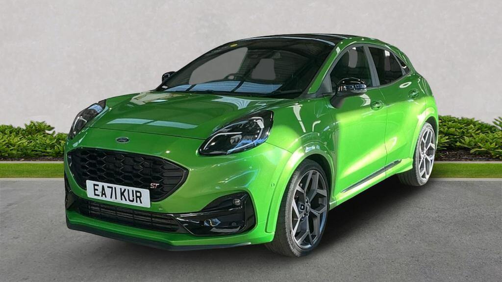 Ford Puma 1.5 Ecoboost St Performance Pack EA71KUR Green #4