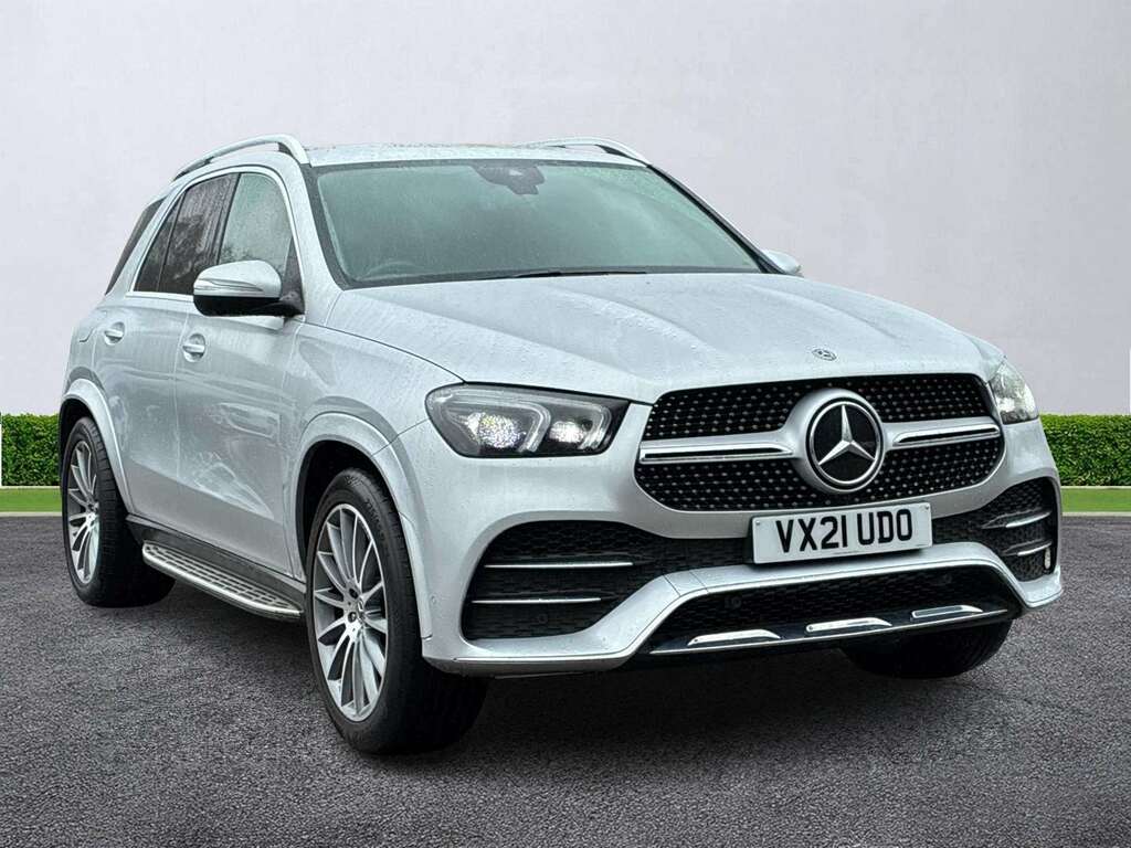Mercedes-Benz GLE Class Gle 300D 4Matic Amg Line Prem 9G-tronic 7 St Silver