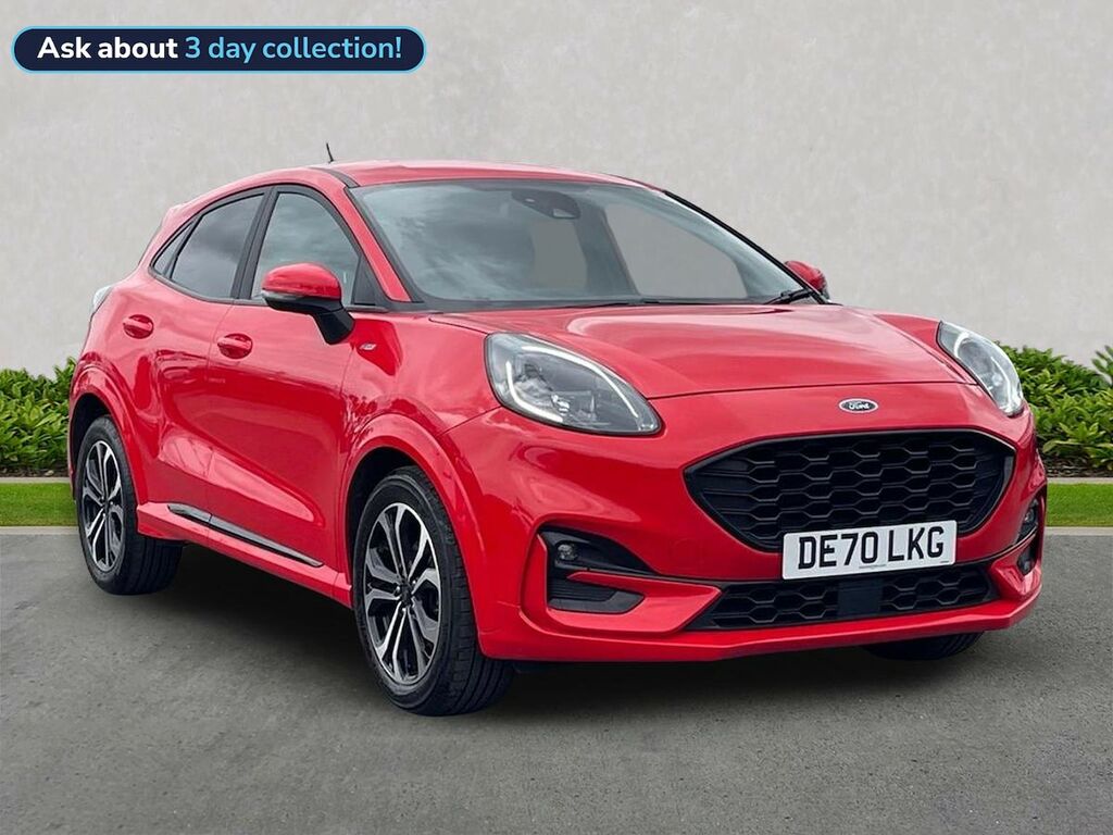 Ford Puma 1.0T Ecoboost Mhev St-line Suv E Red