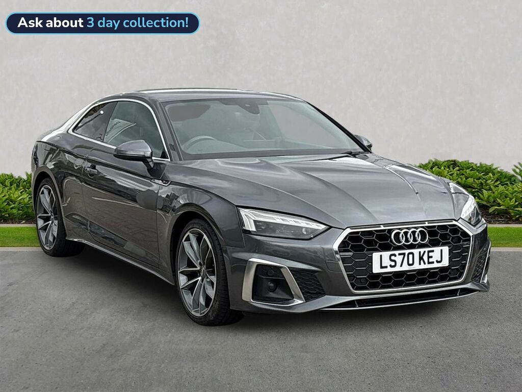 Audi A5 2.0 Tdi 35 S Line Coupe S Tronic Euro 6 Grey