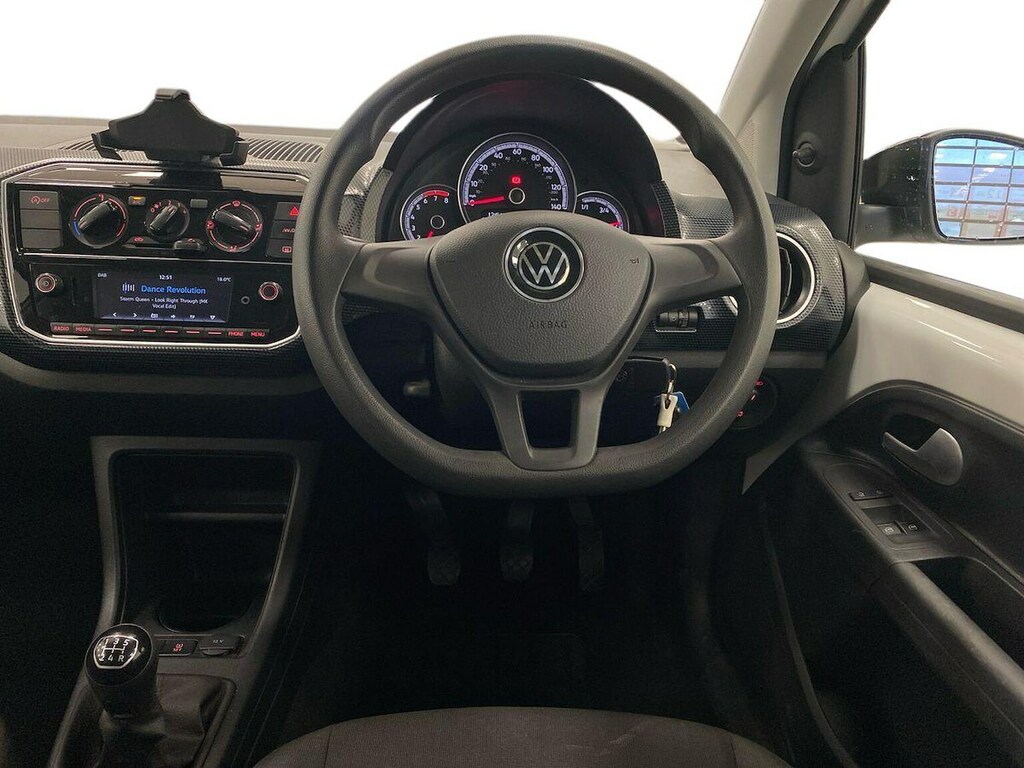 Volkswagen Up Black Edition Hatchback White #9