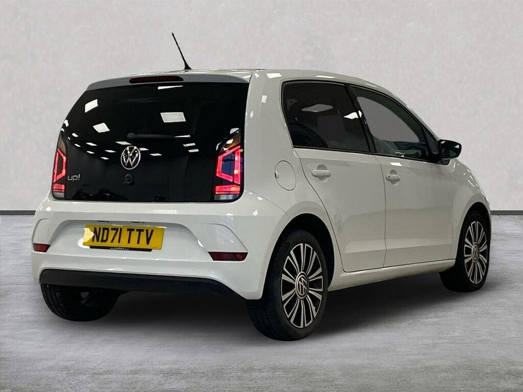 Volkswagen Up Black Edition Hatchback White #17