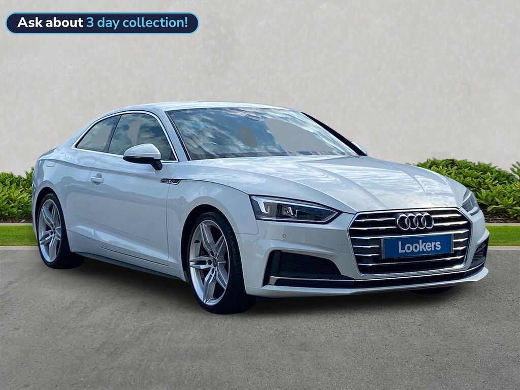 Audi A5 2.0 Tfsi 40 S Line Coupe S Tronic Euro White