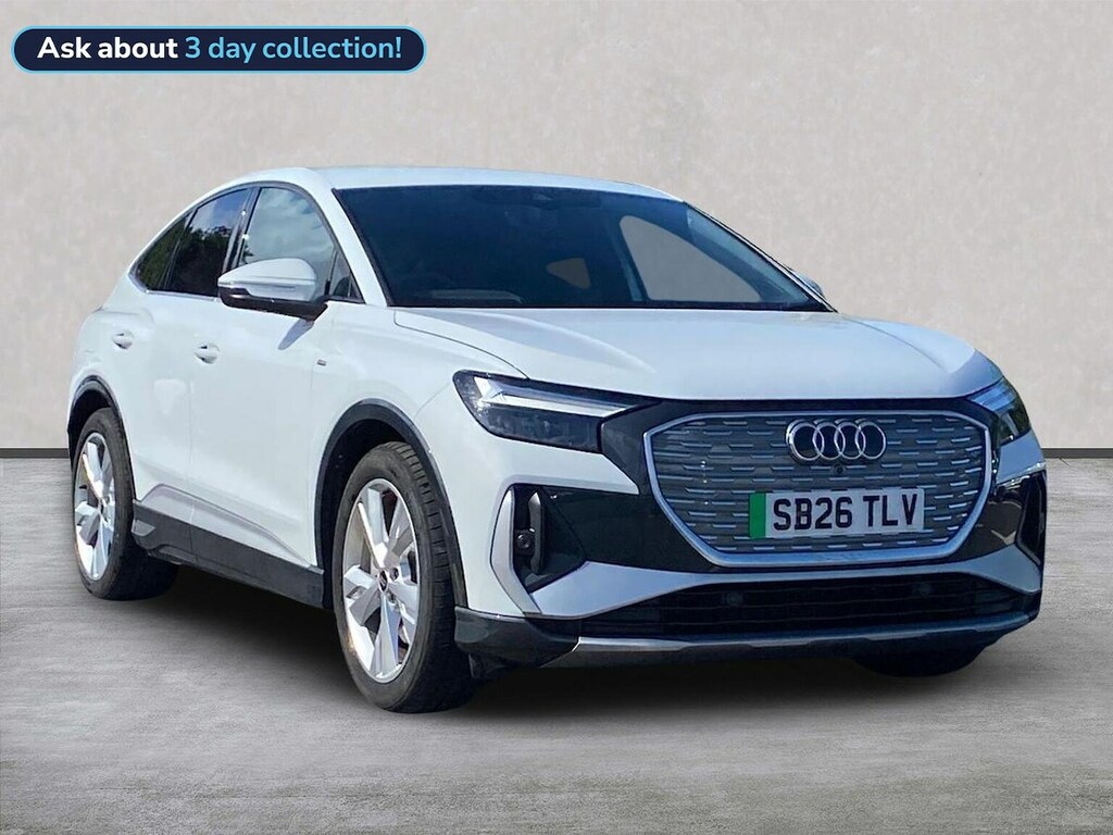 Audi Q4 E Tron 45 S Line Sportback 82Kwh 286 P