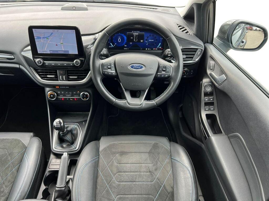 Ford Fiesta St-line Edition White #9