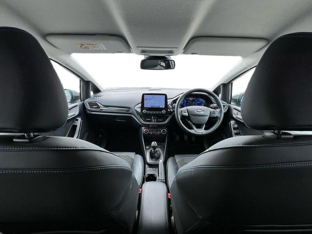 Ford Fiesta St-line Edition White #8