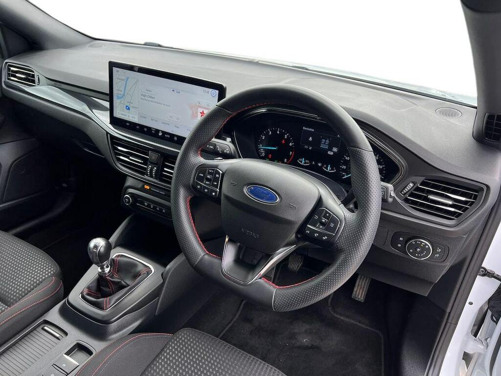 Ford Focus 1.0 Ecoboost St-line White #15