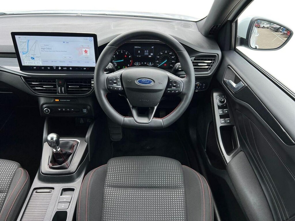 Ford Focus 1.0 Ecoboost St-line White #9