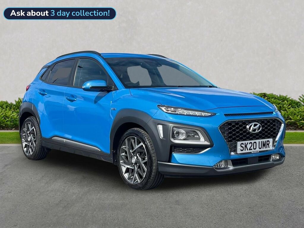 Hyundai Kona 1.6 Gdi Hybrid Premium Se Dct Blue