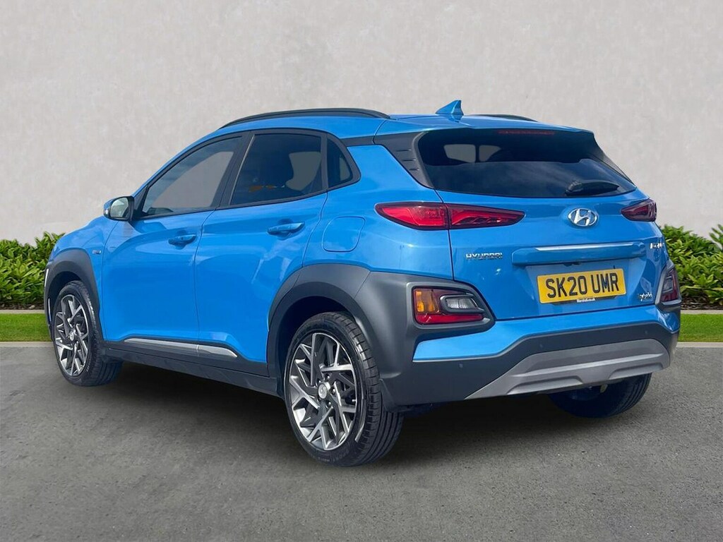 Hyundai Kona 1.6 Gdi Hybrid Premium Se Dct Blue #2