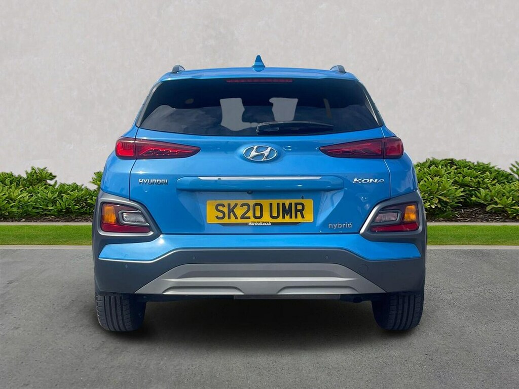 Hyundai Kona 1.6 Gdi Hybrid Premium Se Dct Blue #4