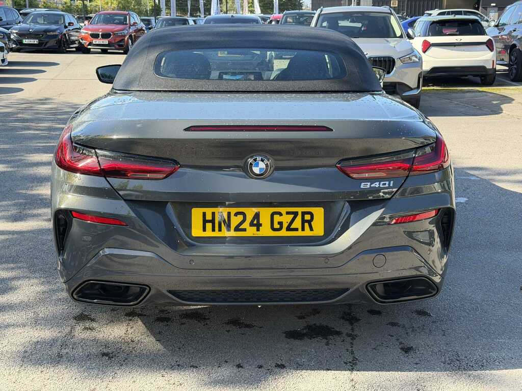 BMW 8 Series Coupe Blue #10