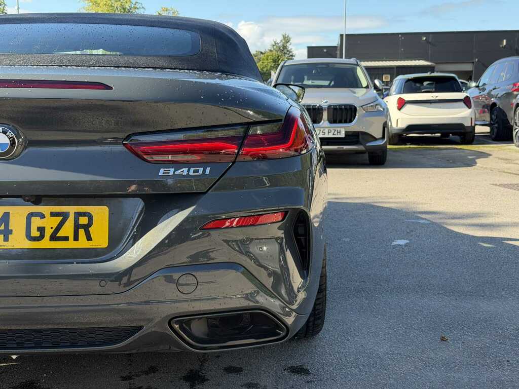 BMW 8 Series Coupe Blue #11
