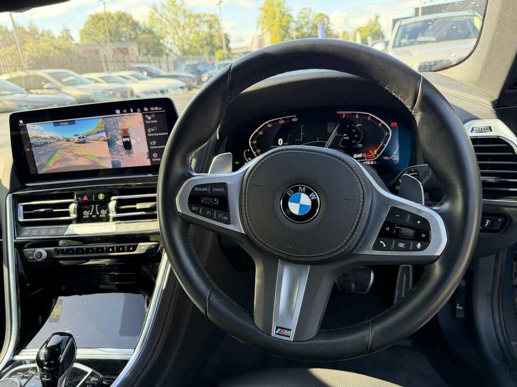 BMW 8 Series Coupe Blue #20