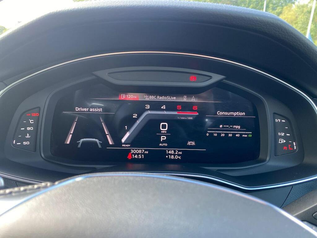 Audi A6 Saloon 2L S Line Black #10