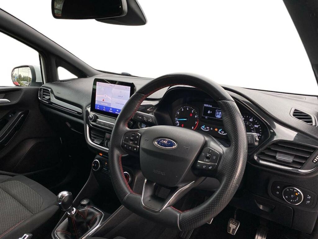 Ford Fiesta St-line Edition White #15