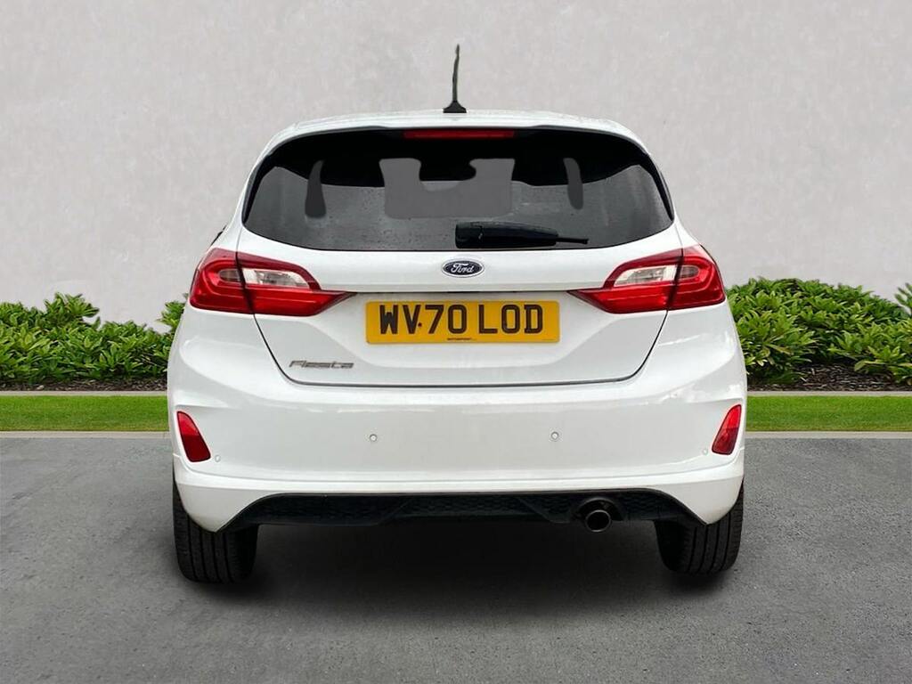 Ford Fiesta 1.0T Ecoboost St-line Edition Hatchback White #4