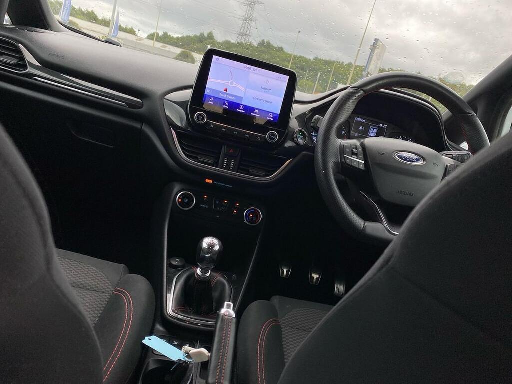 Ford Fiesta St-line Edition White #13