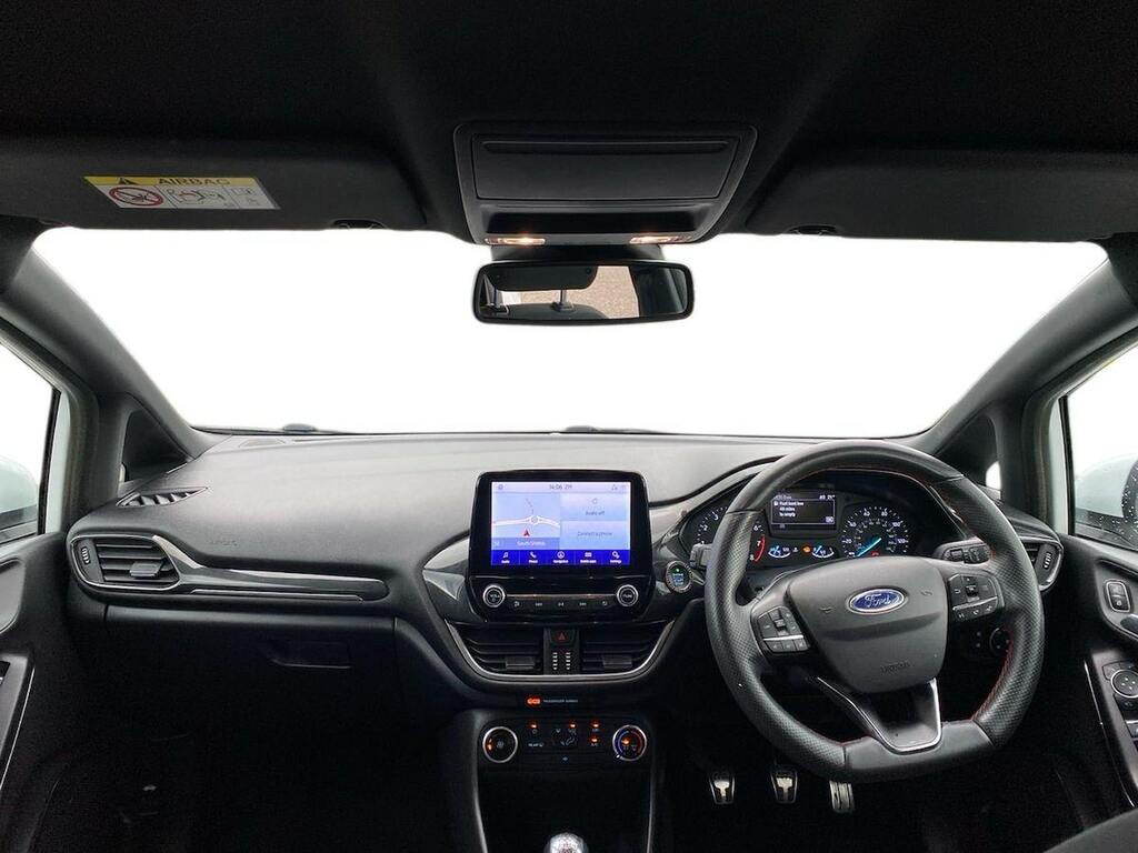 Ford Fiesta St-line Edition White #8