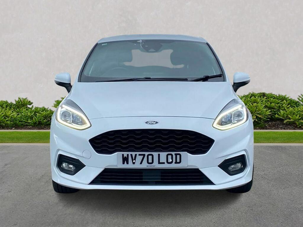 Ford Fiesta 1.0T Ecoboost St-line Edition Hatchback White #5