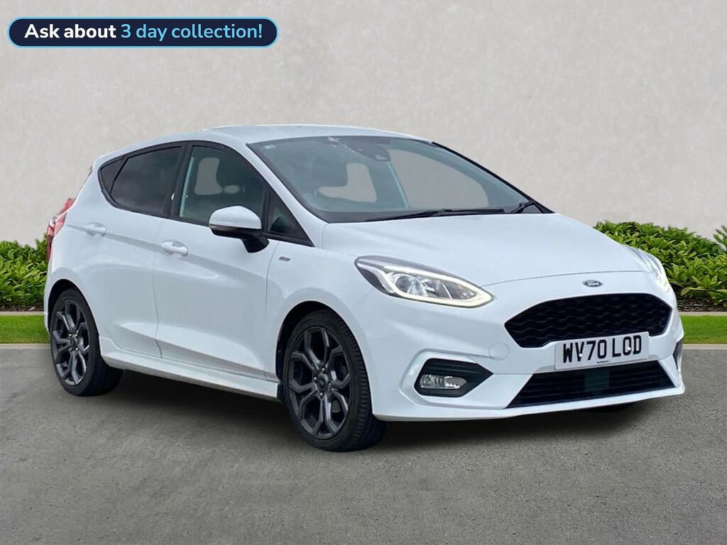 Ford Fiesta 1.0T Ecoboost St-line Edition Hatchback White