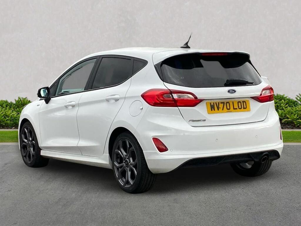 Ford Fiesta 1.0T Ecoboost St-line Edition Hatchback White #2