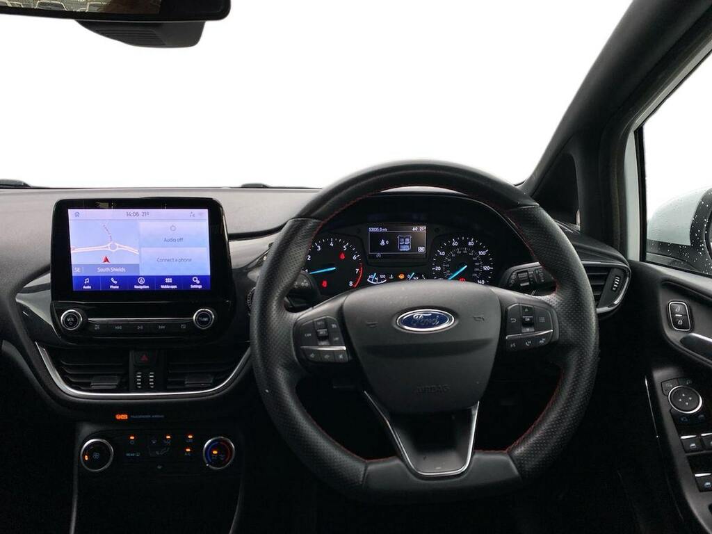 Ford Fiesta St-line Edition White #9