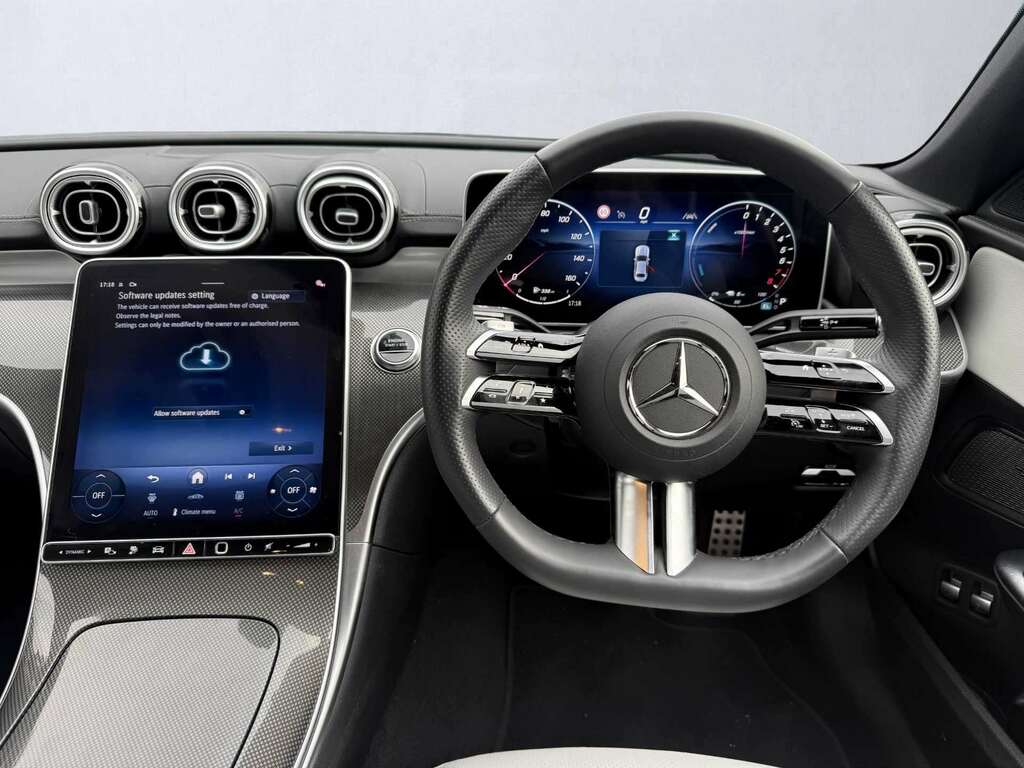 Mercedes-Benz C Class Amg Line Black #20