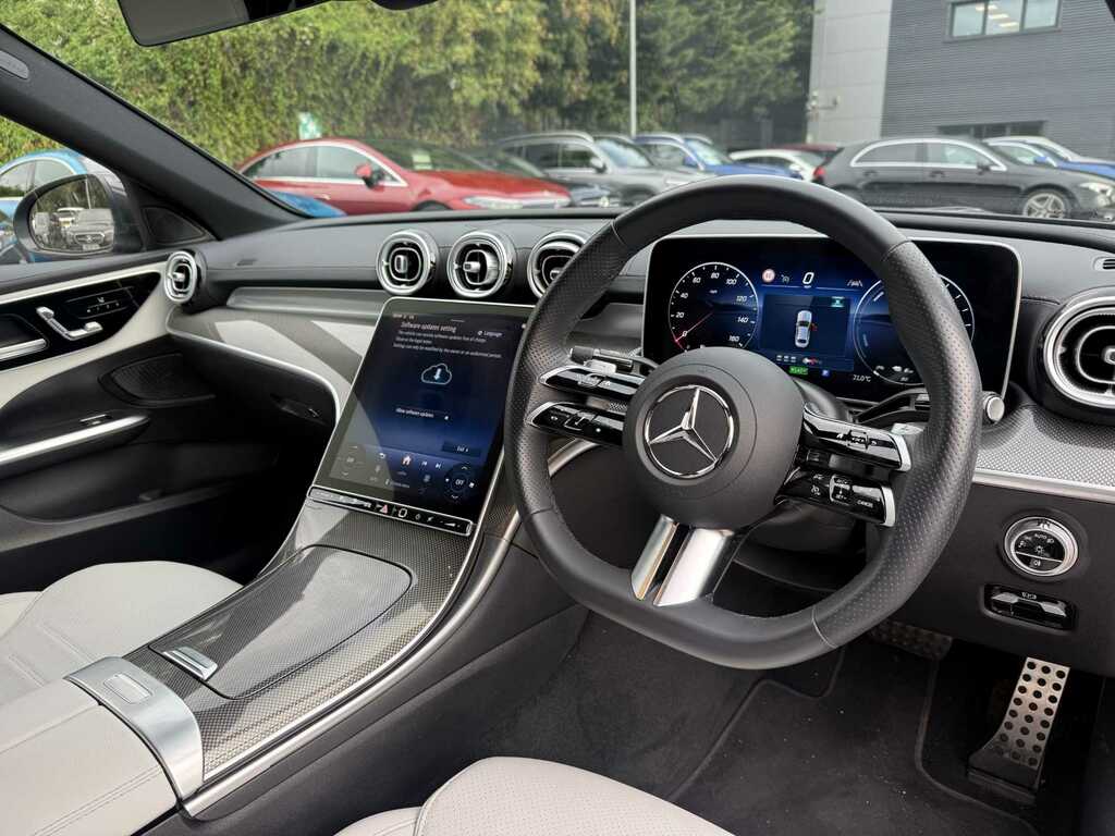 Mercedes-Benz C Class Amg Line Black #24