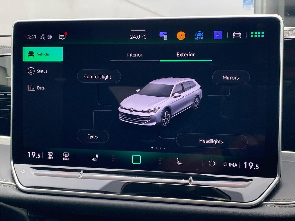 Volkswagen Passat 1.5 Tsi Ehybrid R-line Dsg Black #25