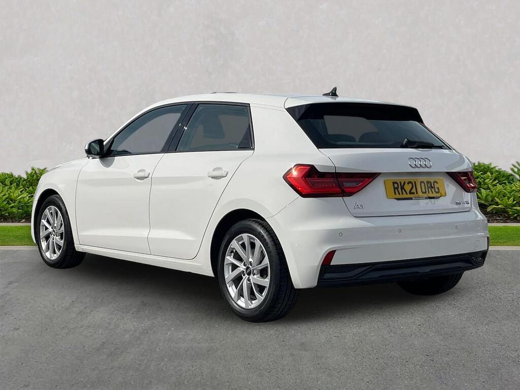 Audi A1 25 Tfsi Sport White #2