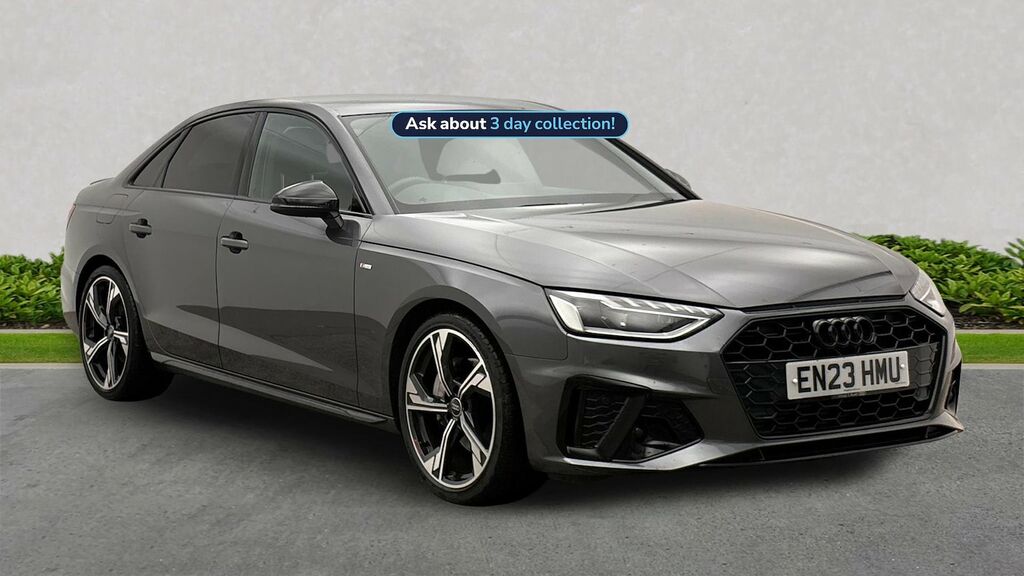 Audi A4 2.0 Tfsi 40 Black Edition Saloon S Tron 