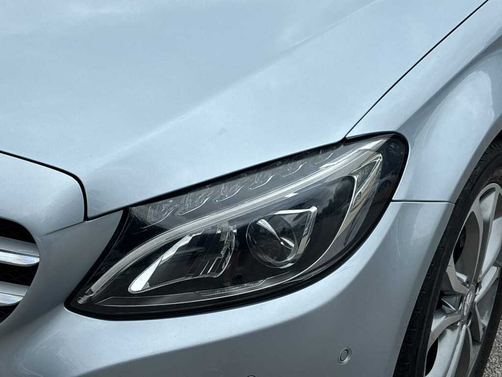 Mercedes-Benz C Class C220 Bluetec Sport White #27