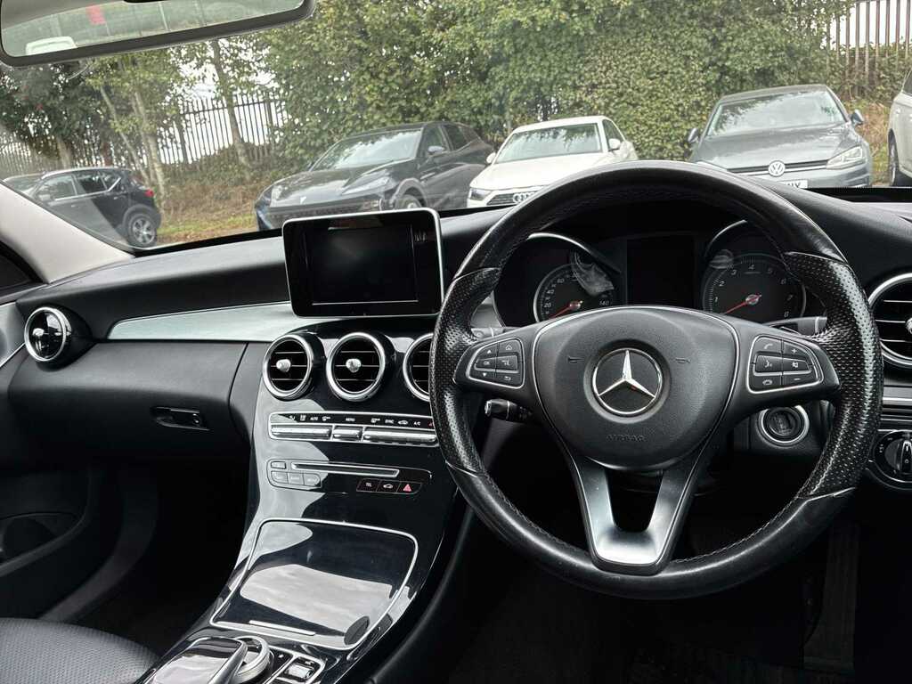 Mercedes-Benz C Class C220 Bluetec Sport White #14