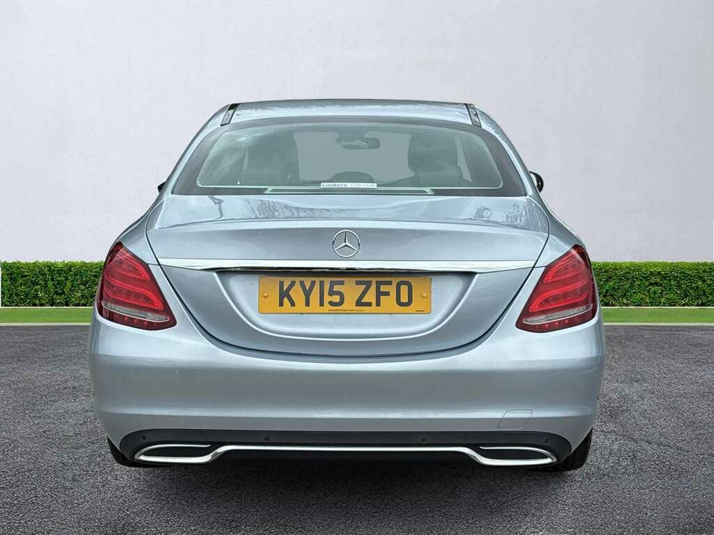 Mercedes-Benz C Class C220 Bluetec Sport White #4