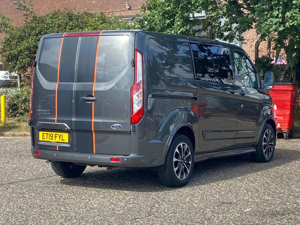 Ford Transit Custom Custom 2.0 Ecoblue 185Ps Low Roof Sport Van Silver #19