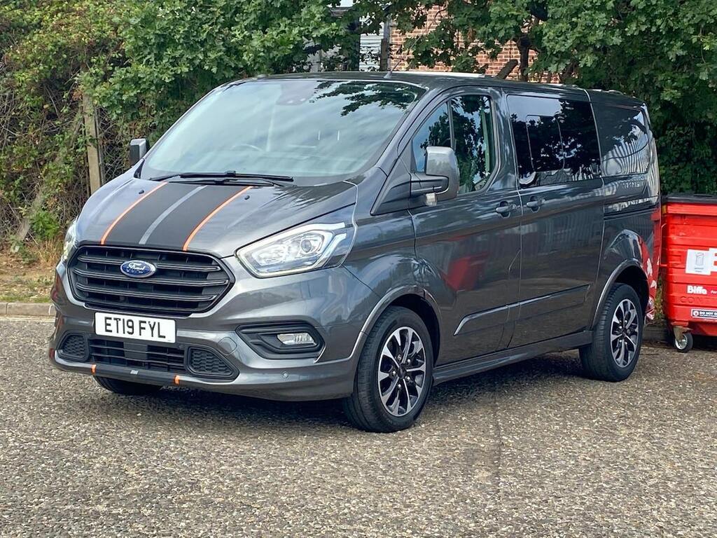 Ford Transit Custom Custom 2.0 Ecoblue 185Ps Low Roof Sport Van Silver #20