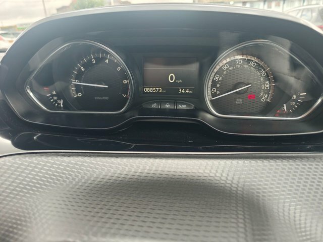 Peugeot 2008 1.2 Puretech Gt Line Suv Euro 6 Black #5