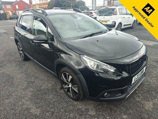 Peugeot 2008 1.2 Puretech Gt Line Suv Euro 6 Black