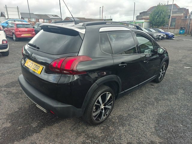 Peugeot 2008 1.2 Puretech Gt Line Suv Euro 6 Black #2