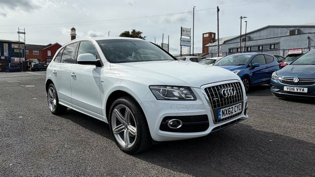Audi Q5 2.0 Tdi S Line Plus Suv Quattro White #5