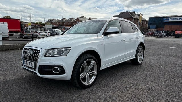 Audi Q5 2.0 Tdi S Line Plus Suv Quattro White #4