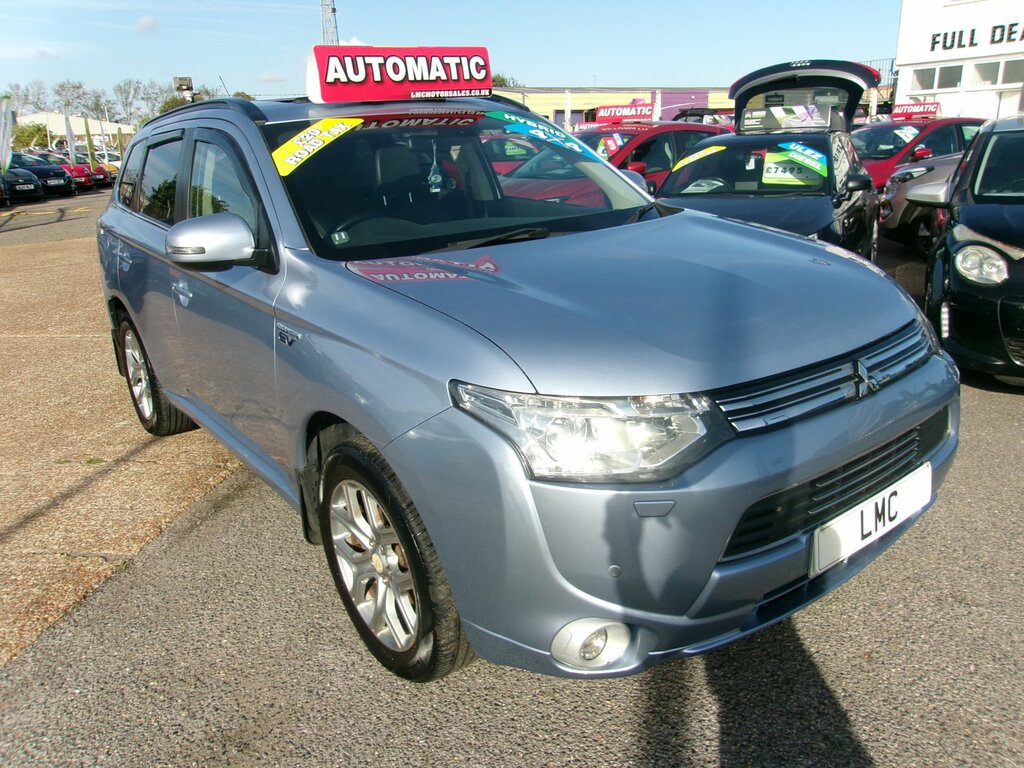 Mitsubishi Outlander 2.0H 12Kwh Gx4hs Suv Plug-in Hybrid Cvt Blue