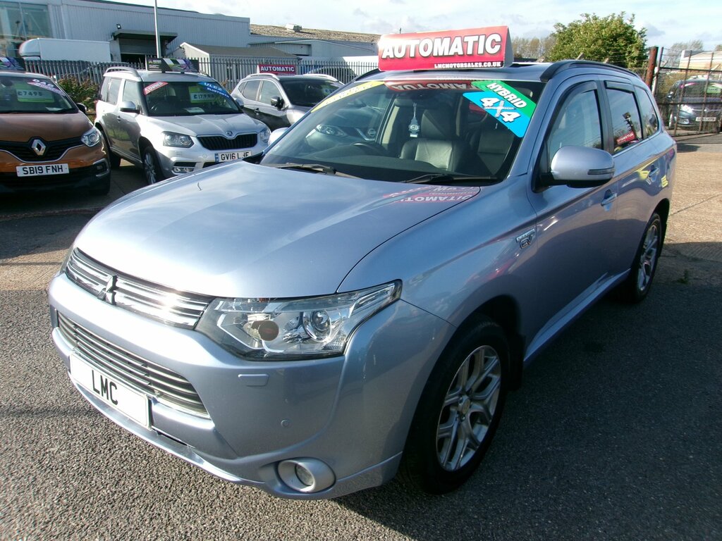 Mitsubishi Outlander 2.0H 12Kwh Gx4hs Suv Plug-in Hybrid Cvt Blue #3