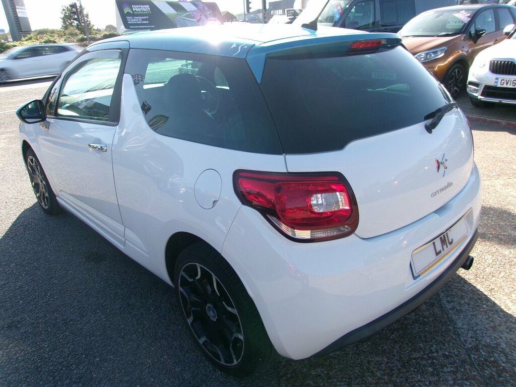 Citroen DS3 1.6 Hdi 16V Dstyle Hatchback 90 White #4